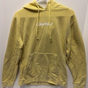 Brianna Chickenfry Barstool Sports Pastel Yellow Hoodie Merch